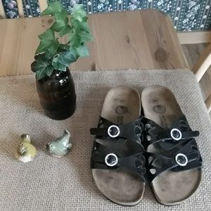 EuroWellness Balance Birkenstock Style Sandals 7.5